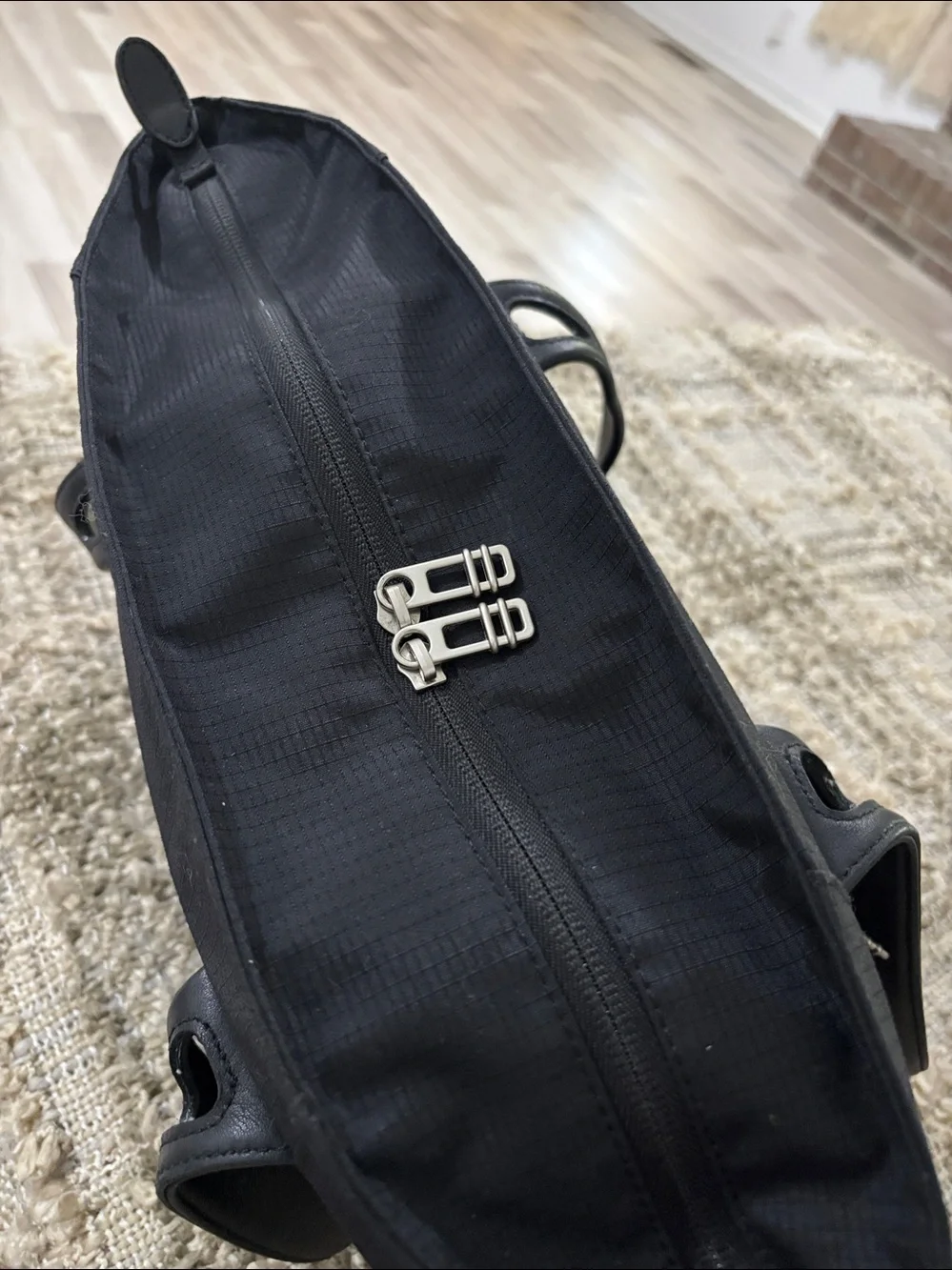 Tumi black nylon